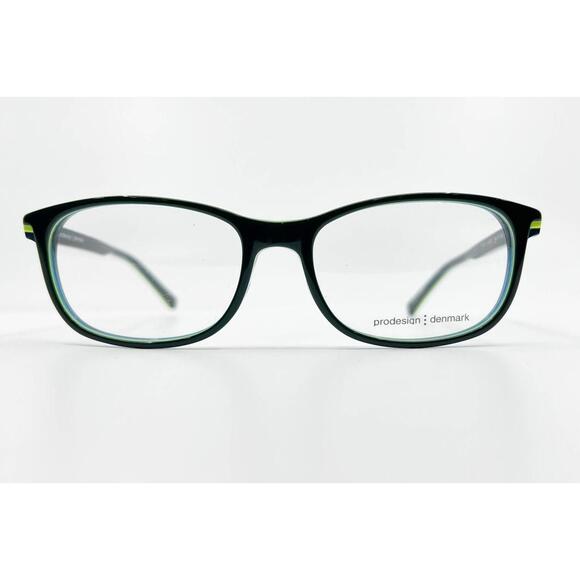 NEW PRODESIGN DENMARK 1761 1 c.9532 GREEN EYEGLASSES FRAME 55-17-140 8394